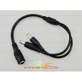 BEV power cable: 1 input 2 outputs