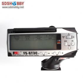 NEW 2.4G 3 Channels Pistol Type Radio Set FS-GT3C with Transmitter and Receiver for RC Boat and Car