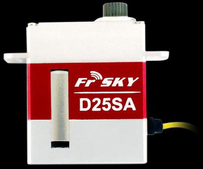 FrSky 22g/ 3.2kg/ .05 sec  4.5-8.4V Input Digital Servo D25SA
