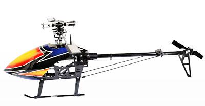 WINRC Carbon Fiber & Metal Electric Powered 550 Helicopter Kit 550E W/O Canopy