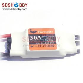 FVT 30A Brushless ESC/Speed Controller (Swallow Series) for RC Airplane with BEC & Using BIHELI Program