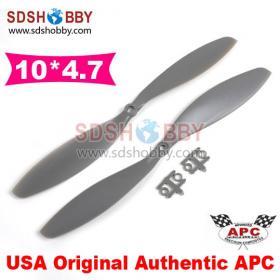 One Pair* USA Original Authentic APC 1047 10x4.7 10*4.7 Nylon Positive and in Reverse Propeller for Multicopter