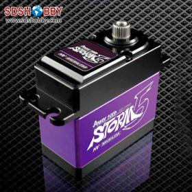 Power HD 18kg 8.4V HV Brushless Digital Servo STORM-5 with Metal Gears and Double Bearings