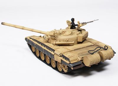 T-72M1 Battle RC Tank RTR w/ Tx/Sound/Infrared (Desert)