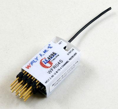 WFLY 2.4G 4-channel Mini Receiver WFR04S
