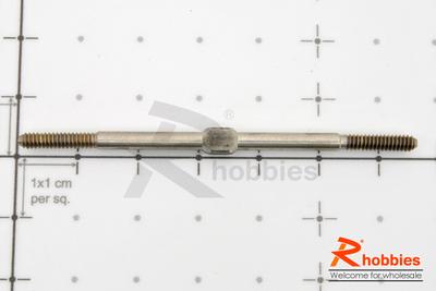 M3 x 65mm Stainless Steel Push Rod (5pcs/set)