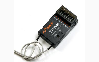 FrSky - TFR6 7ch FASST compatible receiver (Right Angle Pin)