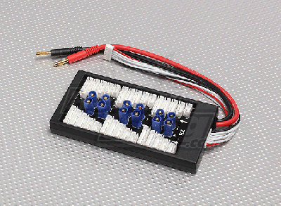 Parallel charging Board for 6 packs 2~6S (EC3)