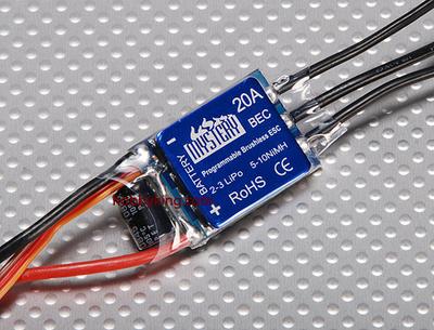 Mystery 20A Brushless Speed Controller (Blue Series)