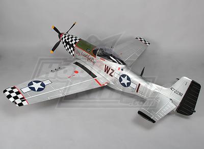 P-51D Big Beautiful Doll 1600mm EPO w/Electric Retracts, Flaps, Lights (PNF)