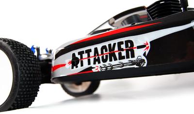 Attacker 1/8 Nitro Rc Buggy - Remote Starter Version