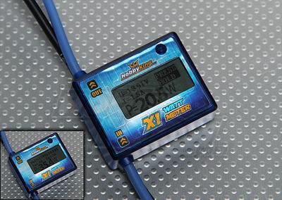 Hobby King X1 Wattmeter & Voltage Analyzer