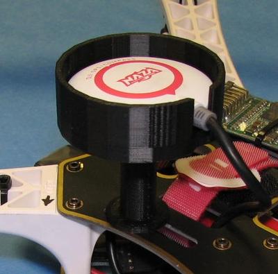 Protective Adjustable Mount - DJI NAZA GPS - 3D Shellz