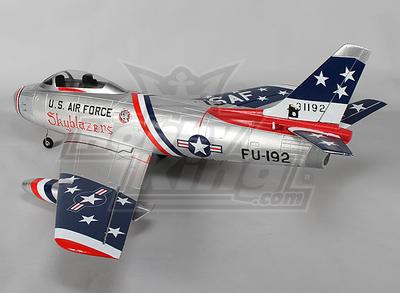 F-86 Skyblazer EDF Jet 70mm Electric Retracts, Flaps, Airbrake, EPO (PNF)