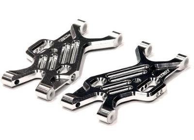 Integy Billet Machined Front Suspension Arm Associated SC10 4X4 Silver INTT7796SILVER
