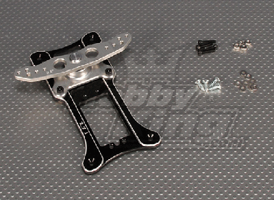 CNC Rudder 1 Tray 3.5 inch (#4-40) Black
