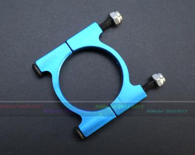 D16mm CNC Super Light Multi-rotor Arm Clamps/Tube Clamps  - Blue