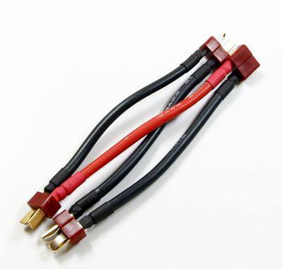 T-shape/Dean Style Connector 3-Male 1-Female Serial Connection Cable