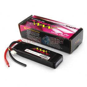 Max Force 30C 2200mAh 2-Cell/2S 7.4V Li-Po Batteries