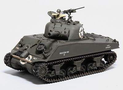 US-M4A3 Sherman Medium RC Tank RTR w/ Tx/Sound/Infrared (756th Tank Btn HQ)