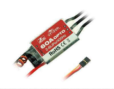 ZTW Spider series 60A 2-6S Electric Speed Controller