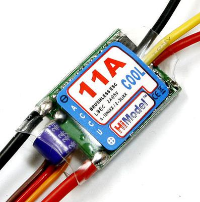 HiModel COOL Series 11A Brushless Speed Controller  6A/LBEC