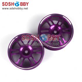 Alum.Wheel Rim(Gold/Purple/Red)  2PCS     purple