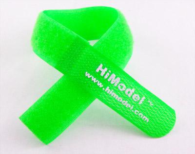 HiModel  Velcro  25CM x 2CM - Green  (5pcs)