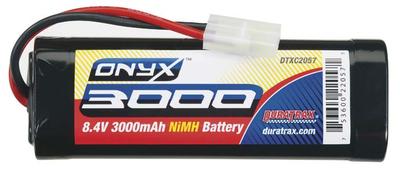 DuraTrax Onyx 7C 8.4V 3000mAh NiMH Hump Standard Plug DTXC2057