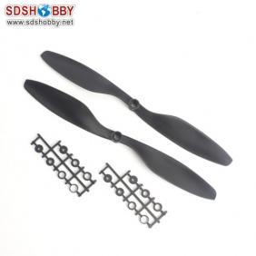 GEMFAN Nylon 11x4.7" 1147 Clockwise and Counterclockwise Propeller for SMQ600/ SMQ80 (one pair)