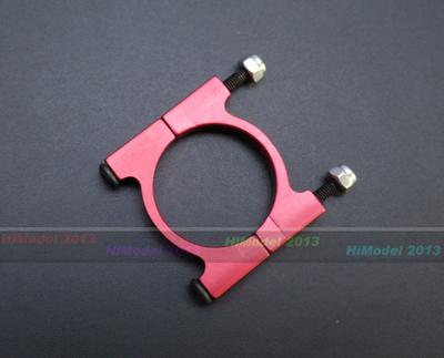 D25mm CNC Super Light Multi-rotor Arm Clamps/Tube Clamps  - Red