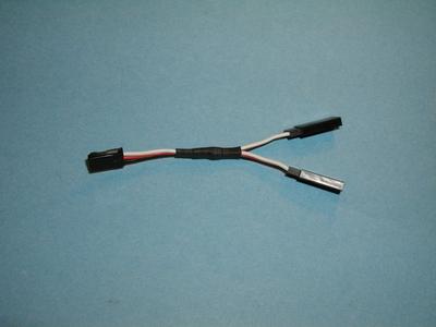 Futaba Style Servo Y-Cable (also Audio Splitter for RMRC cables)