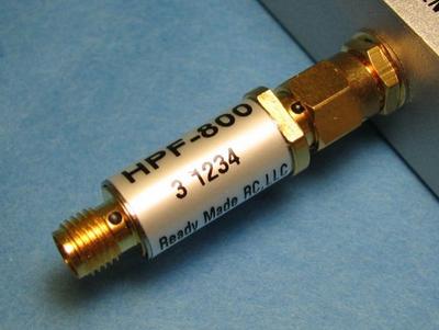 High Pass Filter for Video Receivers