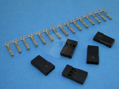 JR Style Male Servo Connector with Pins (5 pcs)