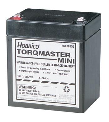 Hobbico TorqMaster Mini 12V 4.5A Battery HCAP0855