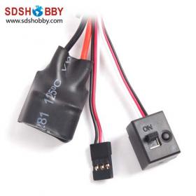 FVT 60A ESC/Brushless Speed Controller (Brave Wolf I series) for RC 1/10 series Electric Car with BEC