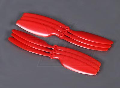 5030 Propellers (Red) - 3xCW and 3xCCW - 6pcs per bag