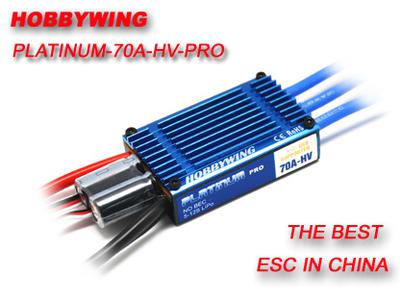HOBBYWING 70A / 105A 5-12S Electric Brushless Speed Controller (ESC) Type Platinum-70A-HV