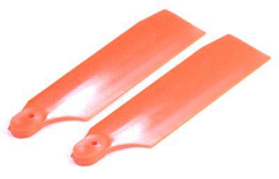 KBDD 70mm Tail Blades - Neon Orange