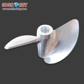 1PC* 2 Blades 37mm CNC Aluminum Alloy Positive/ Reverse Propeller for RC Boat with Pitch 1.9mm, Aperture M4/4mm