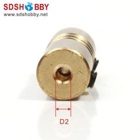 Joint Length-A=18mm Dia-A=2.3mm Dia-B=2.2mm