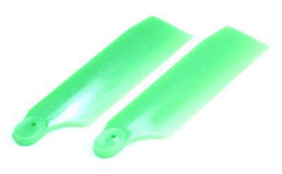 KBDD 70 mm Tail Blades - Neon Green