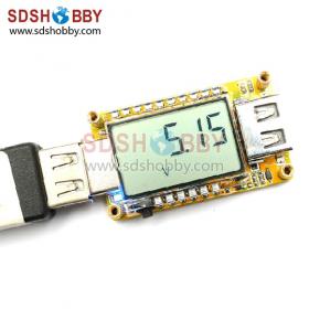 Matek USB LCD Display Voltmeter Ampere Meter Power Capacity Tester