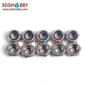 100pcs* M4 Stainless Steel 304 Locknut/ Self-tapping Nut