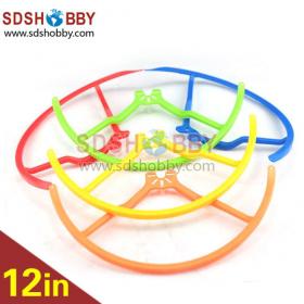 4PCS 12"/ 12in Imported ABS Propeller Shielding/ Anti-collision Rings for Multicopter