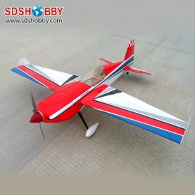 WM 57in Slick540 50E Balsa Wood RC Electric Airplane ARF V2 Standard Version-Red