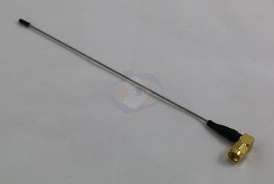 UHF "Whisker" Monopole Antenna with Right Angle SMA Connector