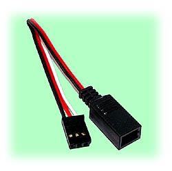 Servo Y-Cable with Inline End Receptacle