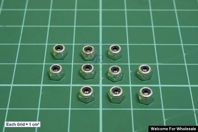 Hex locknuts M2.5 (10pcs/set)