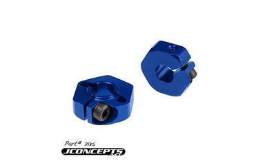 JConcepts Front Hex Adaptor 12mm B4.1 Blue JCI2135
